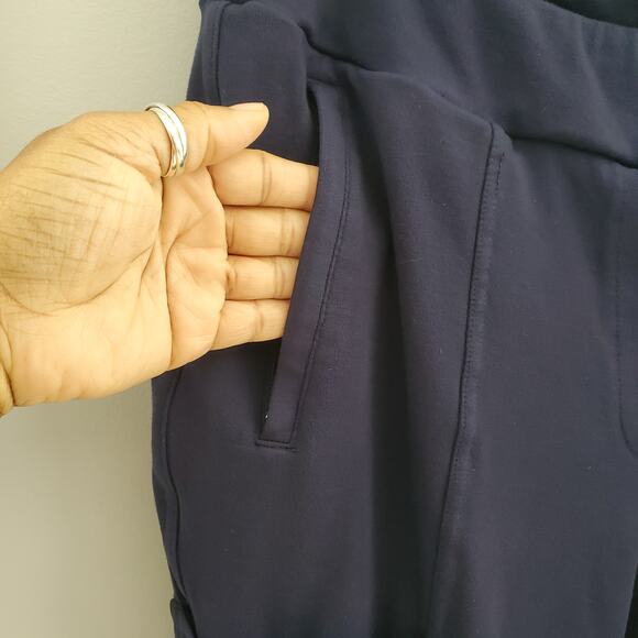 Jockey Women's Navy Blue Athleisure Pull On Jogger Pants Size 1X - Picture 7 of 9